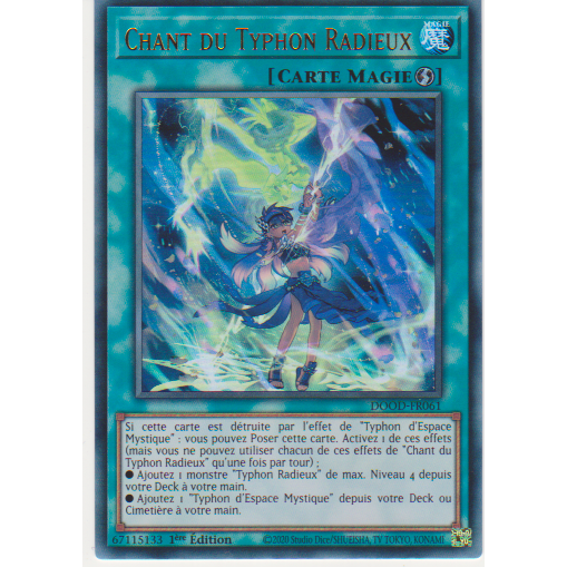 DOOD  Chant du Typhon Radieux (V.2 - Starlight Rare)