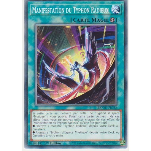 DOOD  Manifestation du Typhon Radieux