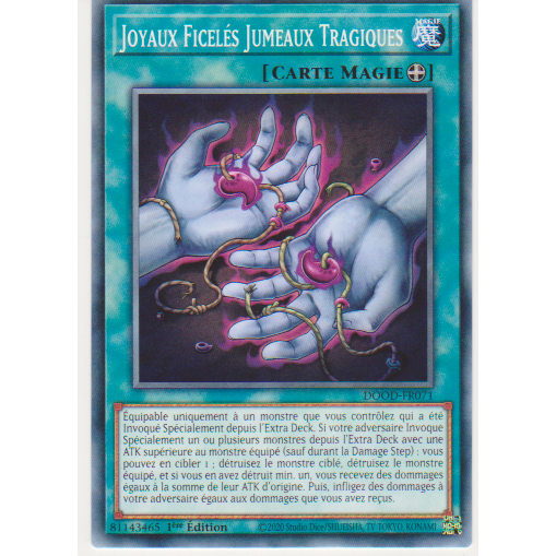 DOOD  Joyaux Ficelés Jumeaux Tragiques