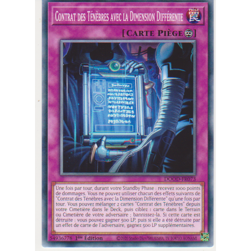 DOOD  Contrat des Ténèbres avec la Dimension Différente