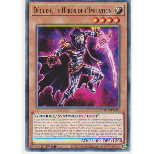 DOOD  Déguise, le Héros de l'Imitation