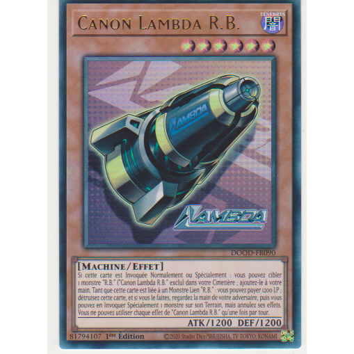 DOOD  Canon Lambda R.B. (V.1 - Ultra Rare)