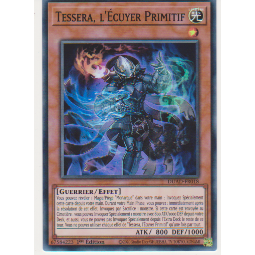 DUAD  Tessera, l'Écuyer Primitif