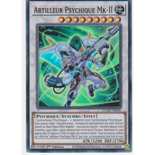 DUAD  Artilleur Psychique Mk-II