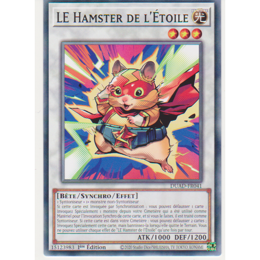 DUAD  LE Hamster de l'Étoile