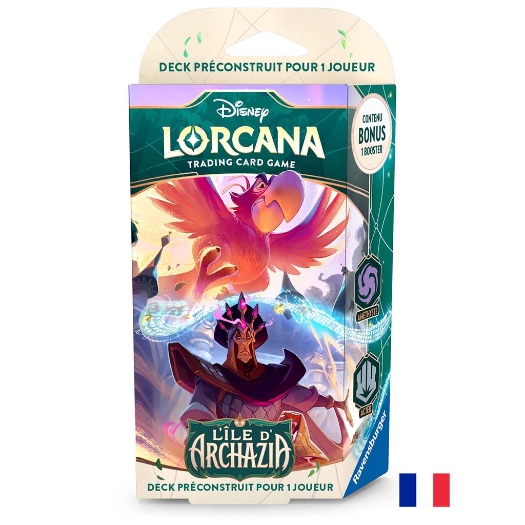 Deck de Démarrage Iago / Jafar - L'Île d'Archazia - Disney Lorcana FR