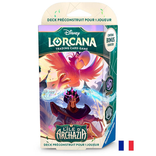 Deck de Démarrage Iago / Jafar - L'Île d'Archazia - Disney Lorcana FR
