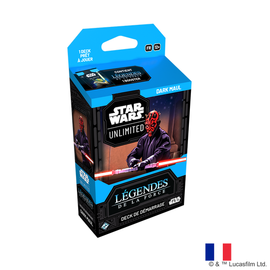 Deck de Démarrage Dark Maul - Légendes de la Force - Star Wars: Unlimited
