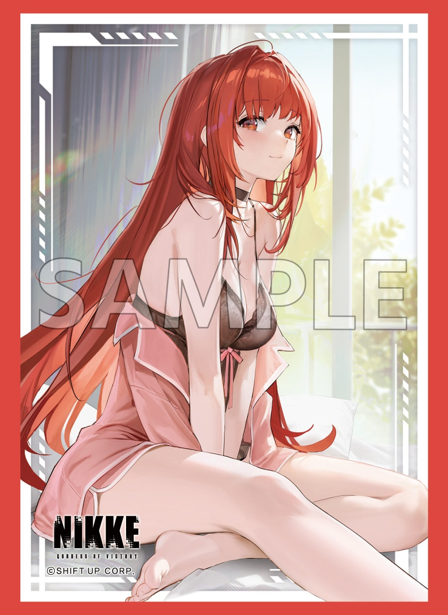 Bushiroad - 75 protège-cartes NIKKE - Rapi: Red Hood – Cherished Red