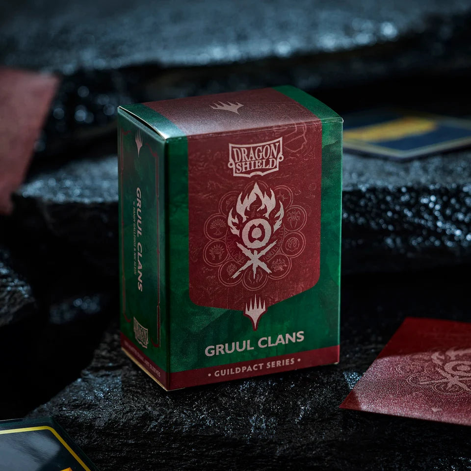 Dragon Shield - Guildpact Series - Gruul Clans - 100 Matte Dual Art Sleeves Standard