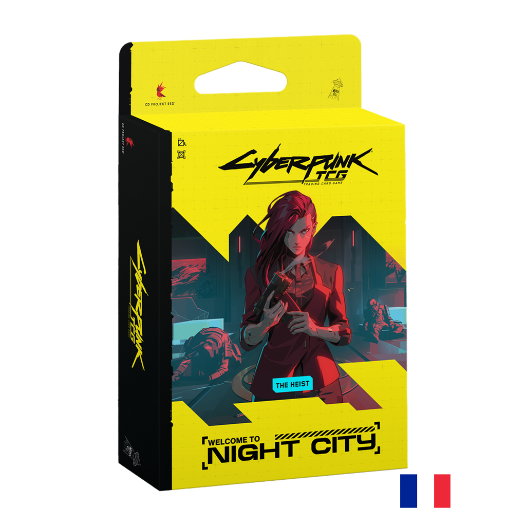 Starter Deck The Heist - Welcome To Night City - Cyberpunk TCG FR (Précommande sortie le 30.10.26)