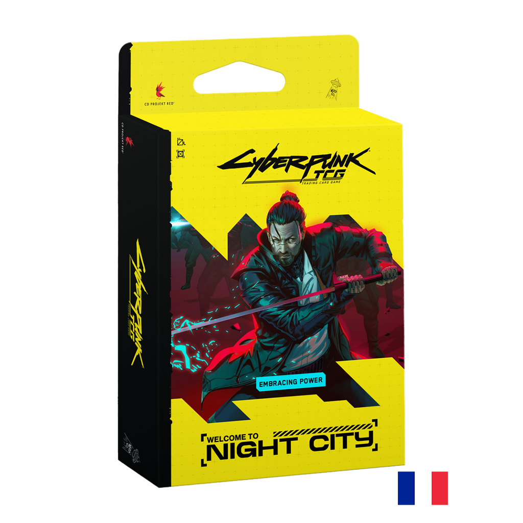 Starter Deck Embracing Power - Welcome To Night City - Cyberpunk TCG FR (Précommande sortie le 30.10.26)