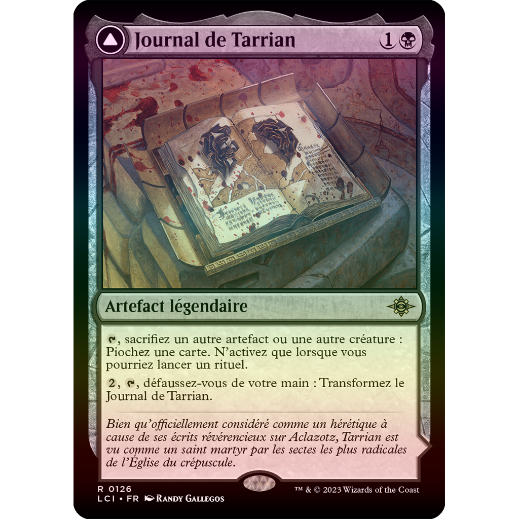 LCI Journal de Tarrian // La Tombe d'Aclazotz *FOIL*
