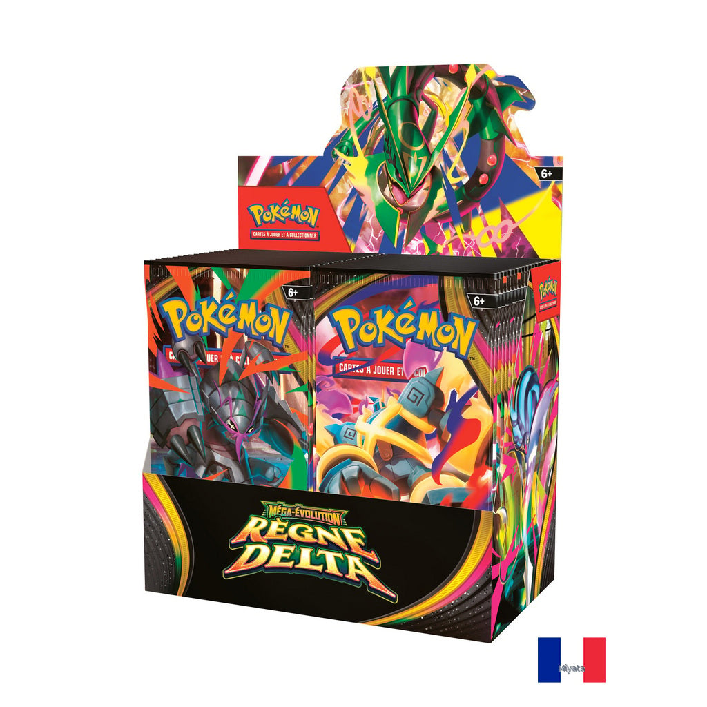 Display de 36 boosters Pokémon Règne Delta ME06 français