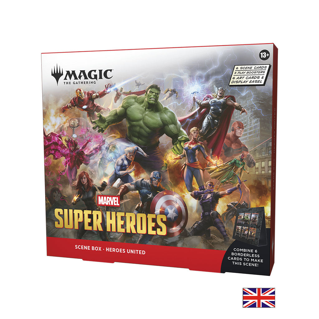 Coffret scénique Heroes United - Marvel Super Heroes - Magic: The Gathering (Anglais) (Précommande sortie le 19.06.26)