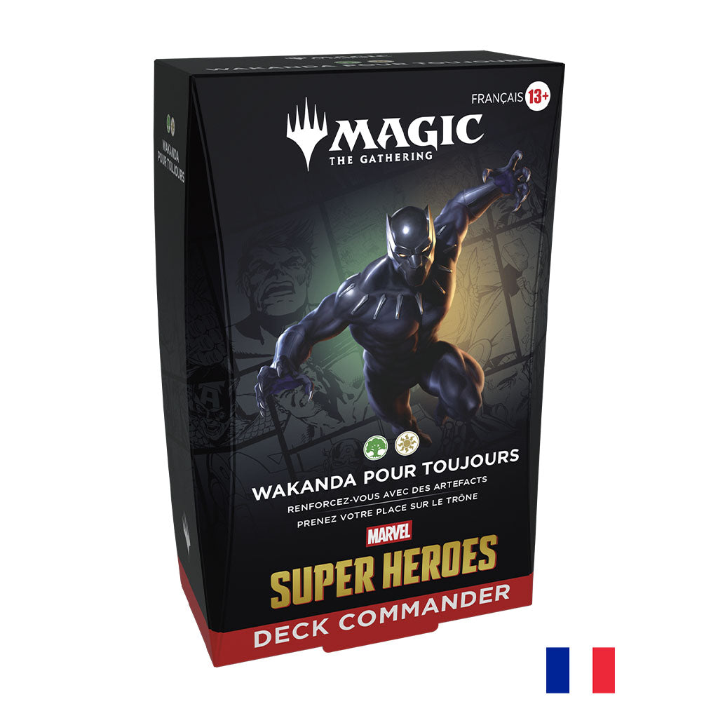 Deck Commander - Wakanda Pour Toujours - Marvel Super Heroes - Magic: The Gathering (Précommande sortie le 19.06.26)