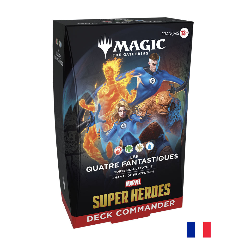Deck Commander - Les Quatre Fantastiques - Marvel Super Heroes - Magic: The Gathering (Précommande sortie le 19.06.26)