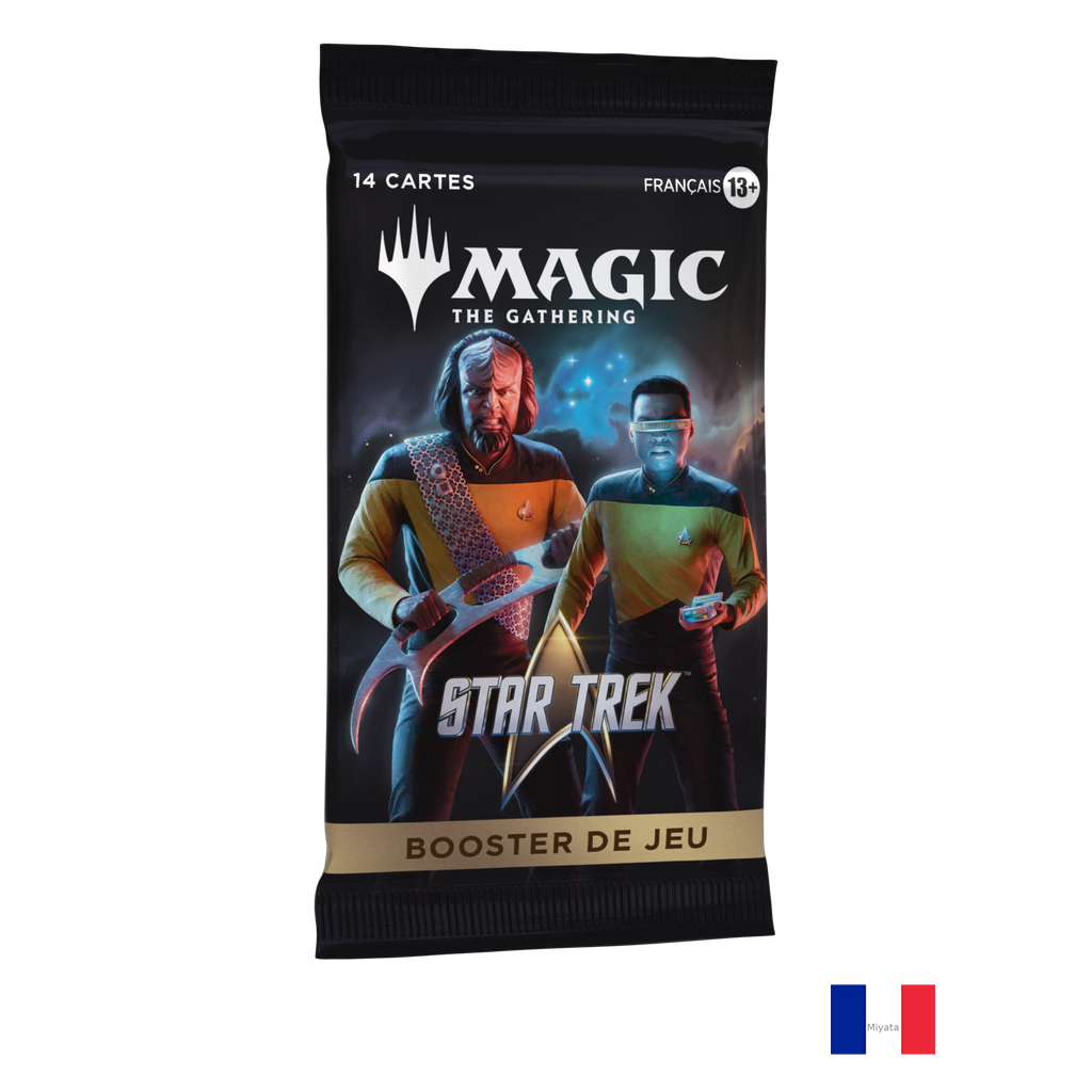 Booster de Jeu - Star Trek - Magic: The Gathering - Français — 1 booster individuel — drapeau français