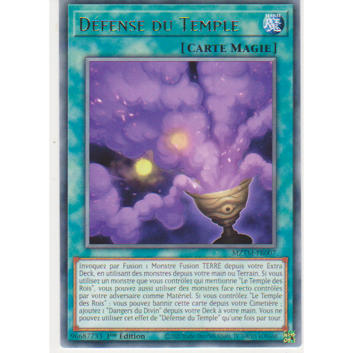 MZTM  Défense du Temple