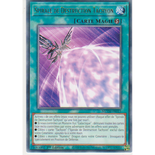 MZTM  Spirale de Destruction Tachyon