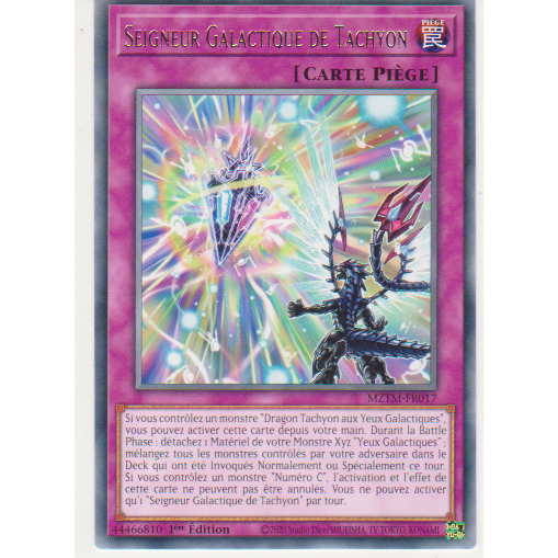 MZTM  Seigneur Galactique de Tachyon