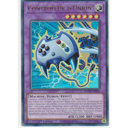 MZTM  Contrôleur d'Union (V.1 - Ultra Rare)