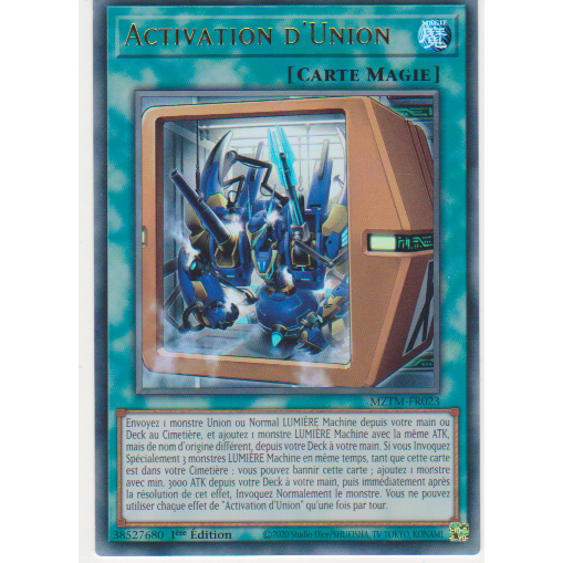 MZTM  Activation d'Union