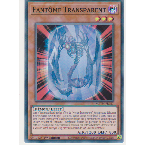 MZTM  Fantôme Transparent