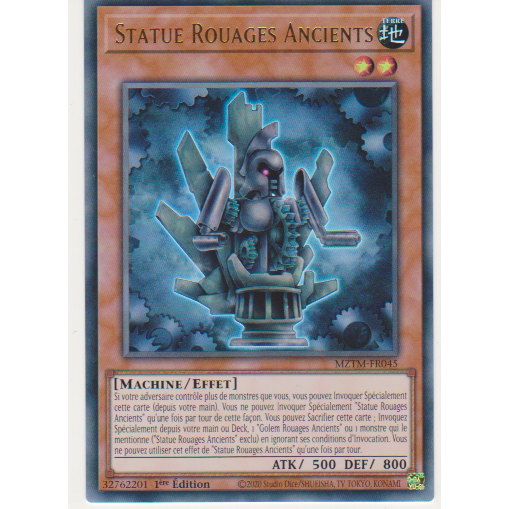 MZTM  Statue Rouages Ancients
