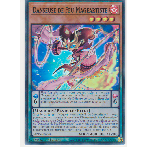 MZTM  Danseuse de Feu Mageartiste
