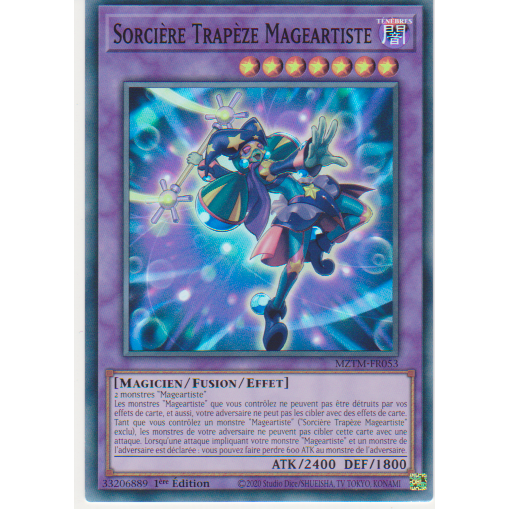 MZTM  Sorcière Trapèze Mageartiste