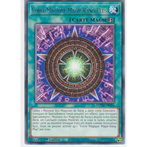 MZTM  Force Magique Magie-Rang-Plus