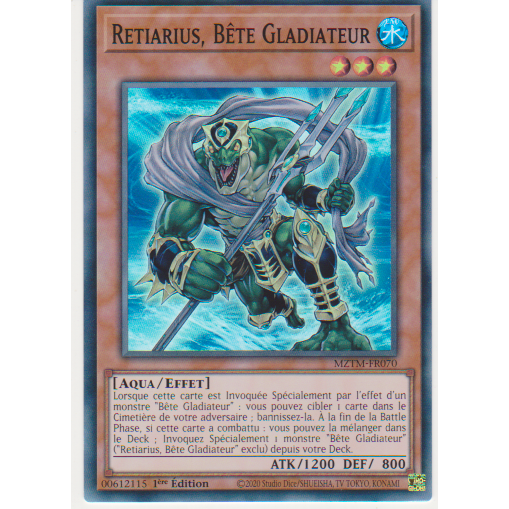MZTM  Retiarius, Bête Gladiateur (V.1 - Super Rare)