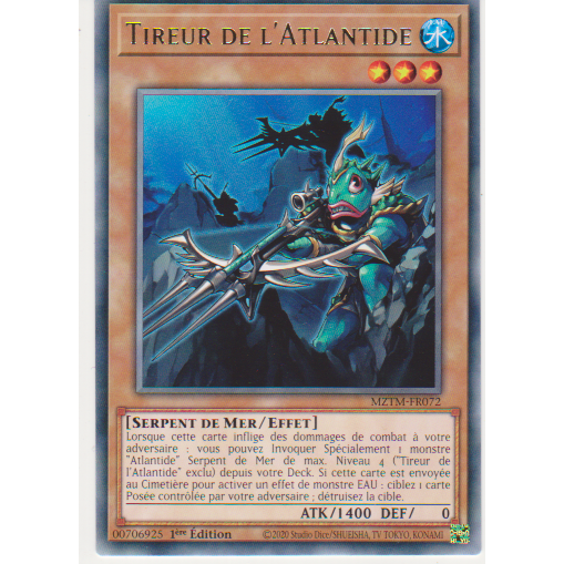 MZTM  Tireur de l'Atlantide