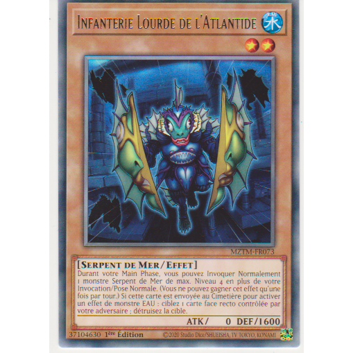 MZTM  Infanterie Lourde de l'Atlantide (V.1 - Rare)