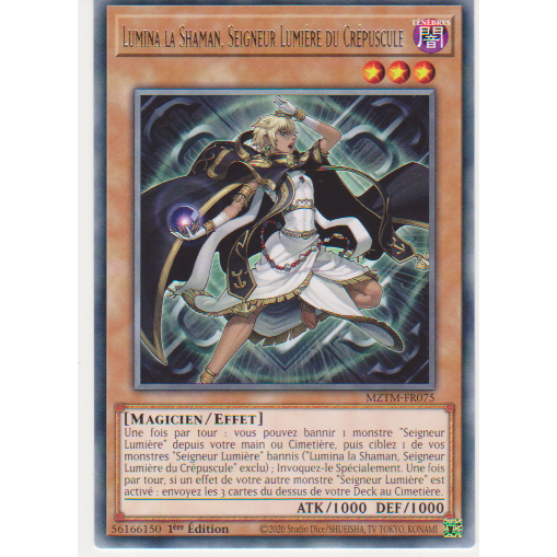 MZTM  Lumina la Shaman, Seigneur Lumière du Crépuscule