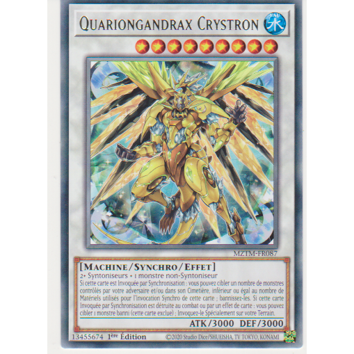 MZTM  Quariongandrax Crystron
