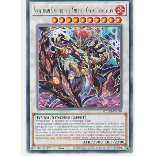 MZTM  Souverain Sinistre de l'Âmépée - Qixing Longyuan