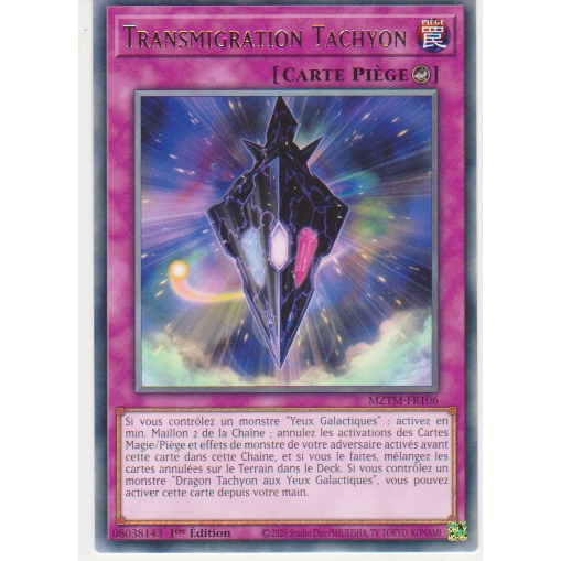MZTM  Transmigration Tachyon