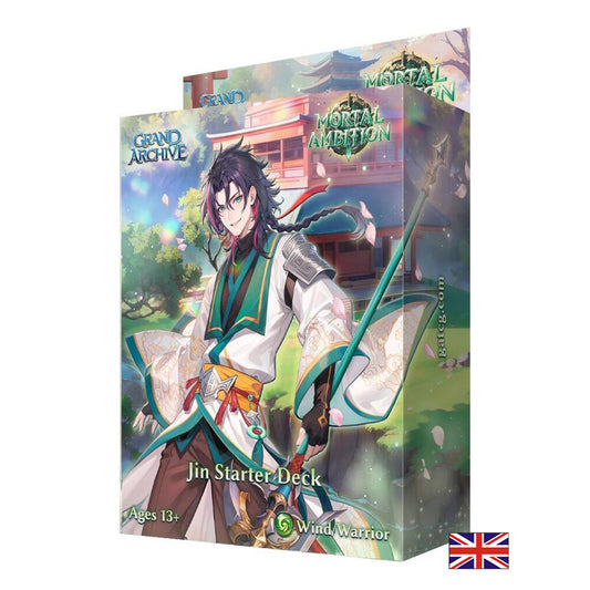Grand Archive - Jin Starter Deck - Mortal Ambition (Anglais)