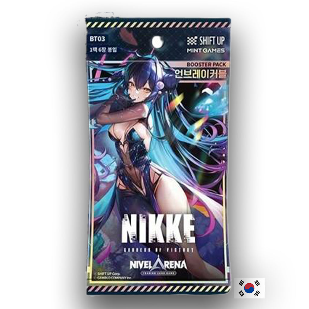 Nivel Arena TCG Goddess of Victory: NIKKE - Boîte de 24 Boosters - BT03 Unbreakable KR
