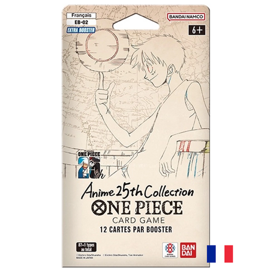 Extra Boosters Blister EB-02 - One Piece Card Game : Anime 25th Collection FR