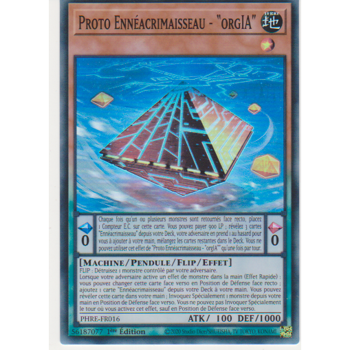 PHRE Proto Ennéacrimaisseau - "orgIA" (V.2 - Super Rare)
