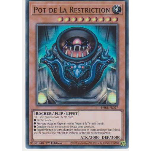 PHRE Pot de La Restriction (V.2 - Super Rare)