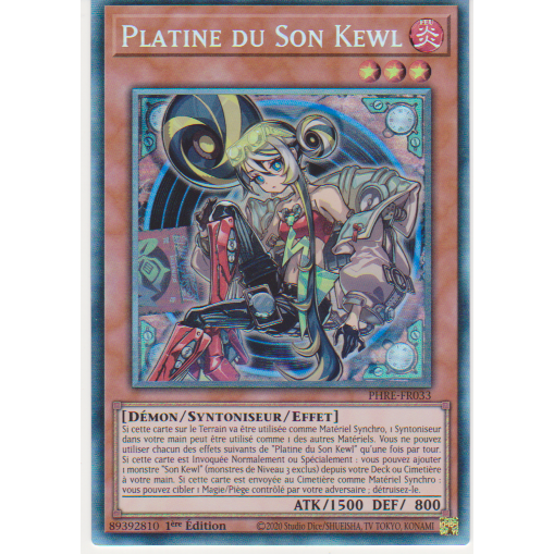 PHRE Platine du Son Kewl (V.2 - Collectors Rare)