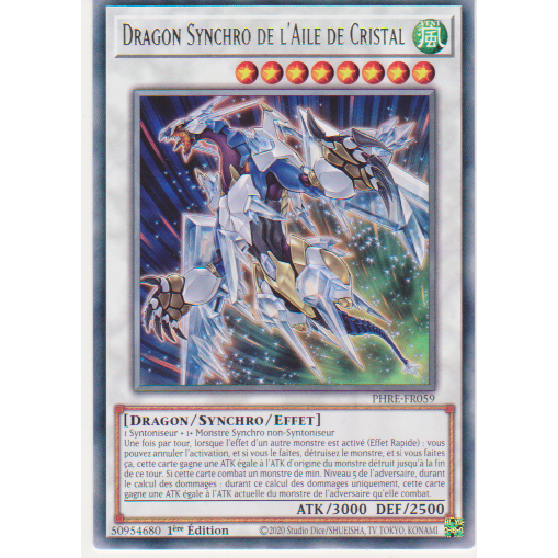 PHRE Dragon Synchro de l'Aile de Cristal