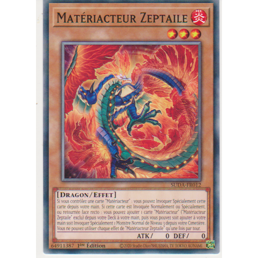 SUDA Matériacteur Zeptaile