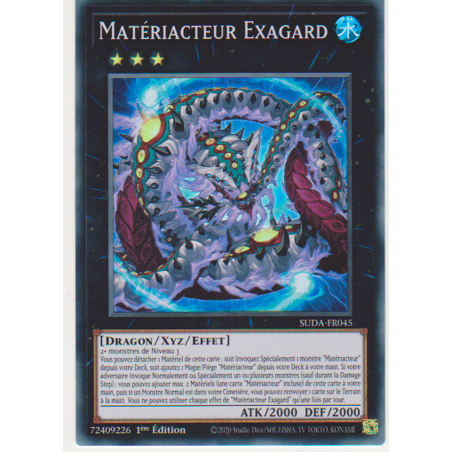 SUDA Matériacteur Exagard