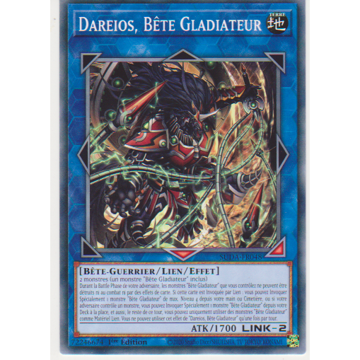 SUDA Dareios, Bête Gladiateur