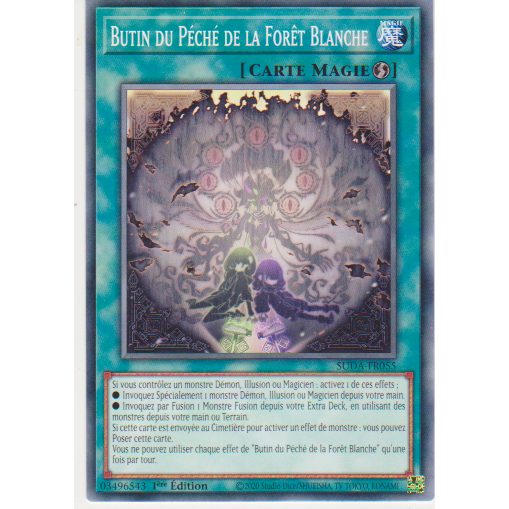 SUDA Butin du Péché de la Forêt Blanche